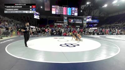 125 lbs Cons. Sub-rd Of 16 - Sara McLaughlin, MA vs Kandice Spry, OH