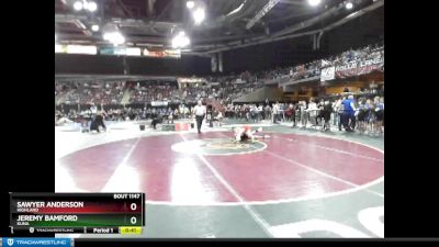 98 lbs Cons. Round 3 - Sawyer Anderson, Highland vs Jeremy Bamford, Kuna