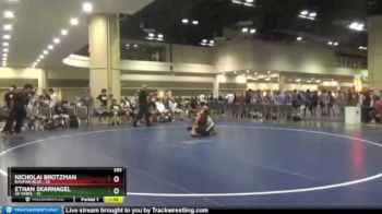 152 lbs Semis & Wb (16 Team) - Evan Hamblin, Indiana Smackdown White vs Julian Melo, Eagles Wrestling Dev