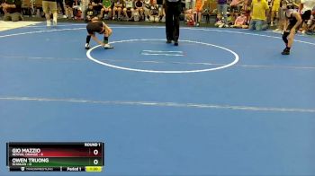 56 lbs Round 1 (8 Team) - Gio Mazzio, Revival Orange vs Owen Truong, Scanlan