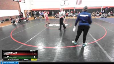 182 lbs Cons. Round 2 - Jake Niemasz, HUNTLEY vs Tj Metz, Crystal Lake (CENTRAL)