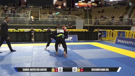 Benjamin Rama Hill vs Gabriel Matos Dos Santos 2025 Pan Jiu Jitsu IBJJF Championship