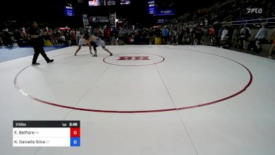 215 lbs Rnd Of 128 - Easton Belfiore, PA vs Kingston Daniells Silva, CT