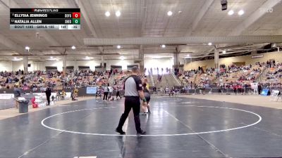 Girls 185 lbs Cons. Round 3 - Ellysia Jennings, Coffee Co. Central High School vs Natalia Allen, Shelbyville Central High School