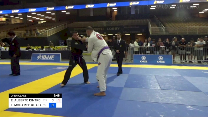 EFRAIN ALBERTO CINTRON vs LAITH MOHAMED KHALAF 2022 Pan Jiu Jitsu IBJJF ...