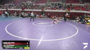 138 lbs 3rd Wb (16 Team) - Gillian Eckert, Comal Pieper vs Paris Kelleher, Princeton