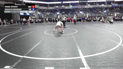 97.6-107.2 lbs Semifinal - Mabel Rogers, Rogue Warrior vs Madalyn Riedinger, Trailblazers