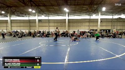 75+ Round 5 - Keaton Meras, Idaho Gold Wrestlling vs Blake Hofland, Lions Youth Wrestling