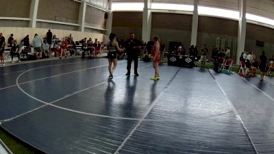 130 lbs 1st Place Match - Madeline Halligan, Utah vs Stella Dymon, Nevada