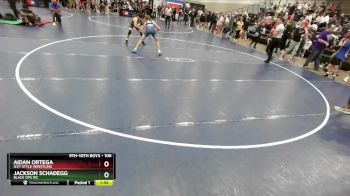 106 lbs Champ. Round 1 - Aidan Ortega, Izzy Style Wrestling vs Jackson Schadegg, Black Ops WC