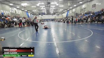 104 lbs Cons. Round 5 - Boedy Dawson, Altamont Longhorns vs Asher Clauson, Champions Wrestling Club
