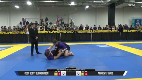 Andrew I. Sajko vs Cody Scott Gudmundson 2026 Pan IBJJF Jiu-Jitsu No-Gi Championship