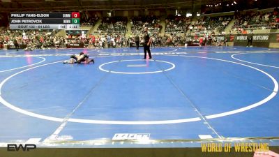 64 lbs Quarterfinal - Phillip Yang-Elson, Summit Wrestling Academy vs John Petrovcik, NBWA
