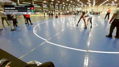 140 lbs Round 5 (3pm Friday) - Julian Smith, Scorpions vs Owen Catalano, Crass Trained