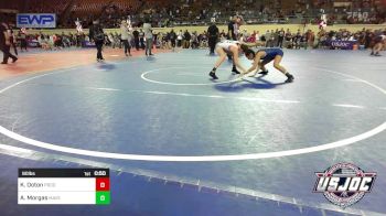 90 lbs Consi Of 4 - Kylee Ooton, Prodigy Elite Wrestling vs Amerie Morgas, Maverick Elite Wrestling