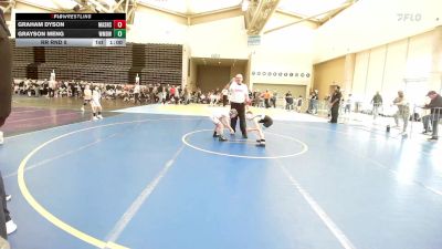 65 lbs Rr Rnd 8 - Graham Dyson, Mat Assassins Blue vs Grayson Meng, Williamstown K3