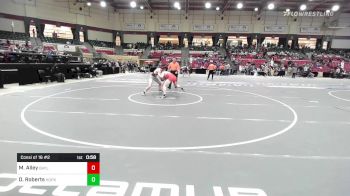 160 lbs Consi Of 16 #2 - Mason Alley, Baylor School vs Dominic Roberts, Hopkins