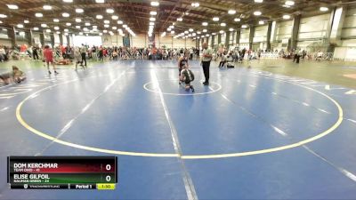 130 lbs Rd# 6- 9:00am Saturday Final Pool - Elise Gilfoil, Nauman Green vs Dom Kerchmar, Team Ohio