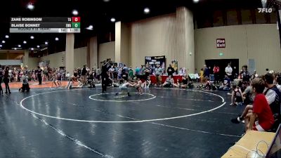 50 lbs Round 6 (8 Team) - Blaise Bonnet, Eagle Wrestling Academy vs Zane Robinsom, Team Arkansas