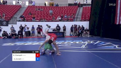 62 kg Cons 16 #1 - Gavin Ciampoli, Pennsylvania vs Aiden Arnett, Izzy Style Wrestling