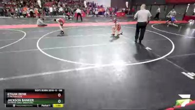 88 lbs Cons. Round 2 - Jackson Banker, Seymour Area Wrestling vs Ethan Denk, X-factor Elite