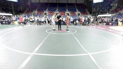 157 lbs Cons 128 #2 - Nicholas Hernandez, CA vs Owen Eck, KS