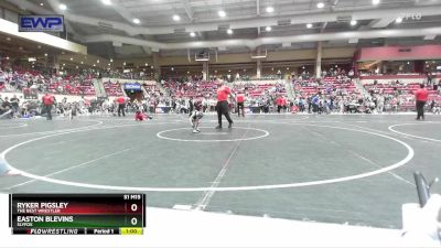 43 lbs Cons. Round 4 - Easton Blevins, Slyfox vs Ryker Pigsley, The Best Wrestler