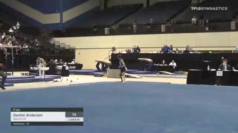 Daxton Anderson - Floor, Bounce OK - 2021 USA Gymnastics Development Program National Championships