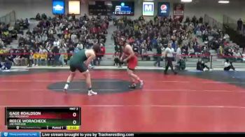 184 lbs Champ. Round 1 - Reece Woracheck, UW-Parkside vs Gage Roaldson, MSU Moorhead