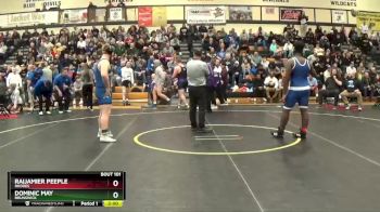 215 lbs Champ. Round 1 - Dominic May, Brunswick vs Raijamier Peeple, Rhodes