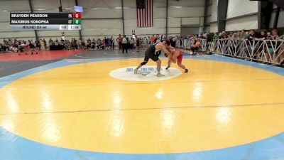 220 lbs Round Of 64 - Brayden Pearson, PA vs Maximus Konopka, CT