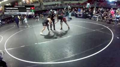 185 lbs Cons. Semi - Piper Hepburn, Waverly Wrestling Club - Girls vs Autumn Stahl, Grand Island Legacy Girls Wrestling Club