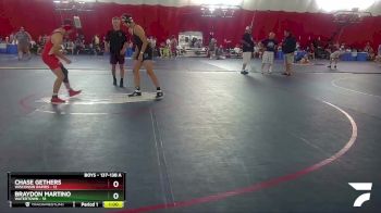 137-138 A Round 2 - Chase Gethers, Wisconsin Rapids vs Braydon Martino, Watertown