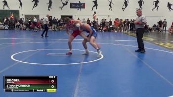 157 Freshman/Soph Semifinal - Ethan Morrison, Alfred State vs Ike O`Neil, Wabash