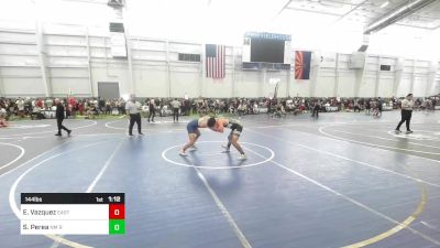 144 lbs Round Of 16 - Elijah Vazquez, Eastvale Elite WC vs Santiago Perea, NM Royalty