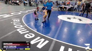 45 lbs Final - Ervee Kuqo, Bethel Freestyle Wrestling Club vs Britta Cherland, Marathon Wrestling Club