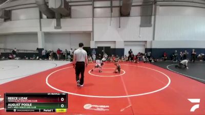 50 lbs Cons. Round 3 - Reece Lizak, Texas Elite Wrestling Club vs August Poole, Katy Area Wrestling Club