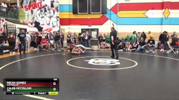 165 lbs Cons. Round 2 - Caleb McCollum, Erie vs Micah Gomez, Scottsbluff