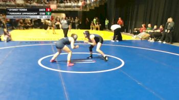 5A 130 lbs Quarterfinal - Yurianna Lippinghoff, Georgetown vs Sydney Tonda, Frisco Lone Star