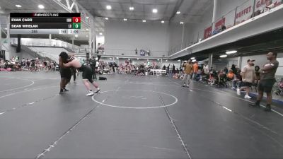 285 lbs Round 4 (6 Team) - Sean Whelan, Legacy Dragons vs Evan Carr, Iron Horse White