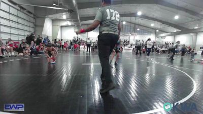 88 lbs Semifinal - Noah Nicely, Morris Wrestling Association vs Abram Griekspoor, Maize