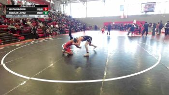 150 lbs Cons. Semi - Charlie Lopez, El Paso Austin vs Jacob Urquidi, El Paso Bel Air