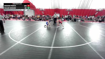 14U Boys - 96 lbs Cons. Round 1 - Zachary Kelley, Iowa-Grant Youth Wrestling Club vs Cayden Sunday, Wisconsin