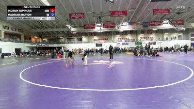 138 lbs Champ. Round 3 - Madeline Barton, Quincy vs Jacinda Espinosa, Lindenwood University