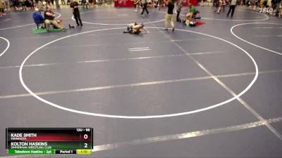 98 lbs Cons. Round 2 - Kade Smith, Minnesota vs Kolton Haskins, Zimmerman Wrestling Club