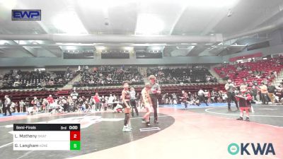 84 lbs Quarterfinal - Maddox Hancock, Skiatook Youth Wrestling vs Cohen Ivie, Team Techfall
