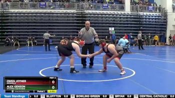 285 lbs Champ. Round 2 - Owen Joyner, HICKSVILLE vs Alex Genson, SYLVANIA SOUTHVIEW