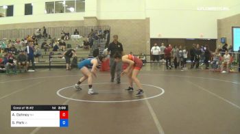 58 kg Consi Of 16 #2 - Ashley Dehney, Team New Hampshire vs Sydney Park, Team Iowa