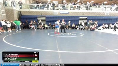 195 lbs 1st Place Match - Talon Heinley, Small Town Wrestling vs Jack Conrad, Lil Mavs Wrestling