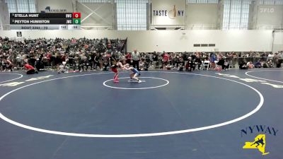 70 lbs Semifinal - Stella Hunt, Baldwinsville Wrestling Club vs Peyton Humiston, Journeymen Wrestling Club